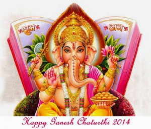 Happy Ganesh Chaturthi 2014 Quotes, SMS, Messages, HD Wallpaper