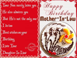 Happy Birthday Quotes For Mother In Law In Hindi ~ Happy Birthday ...