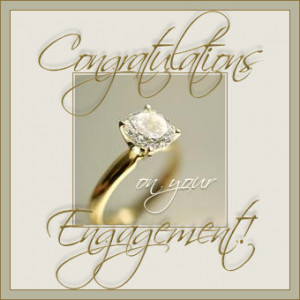 Engagement congratulations