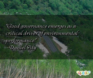 Good governance emerges as a critical driver of environmental ...