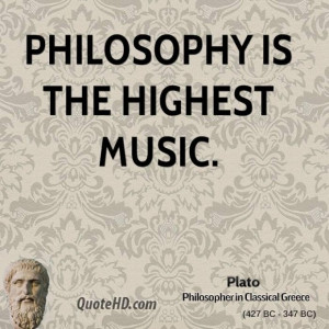 Plato philosopher philosophy is the highest
