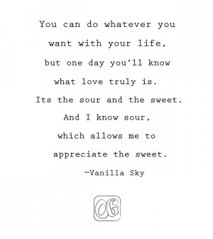 Vanilla Sky Quotes
