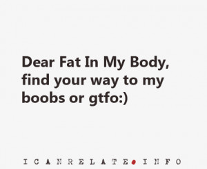 funny quotes about being fat
