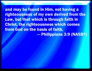 Philippians 3:9 Bible Verse Slides