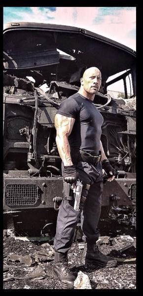 Fast and Furious 7: First Look at Dwayne Johnson as Hobbs
