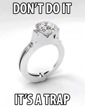funny engagement ring