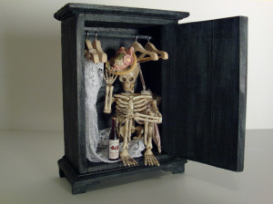 anthrax skeleton in the closet