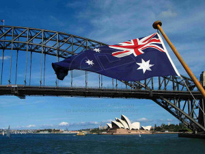 Sydney Australian Flag