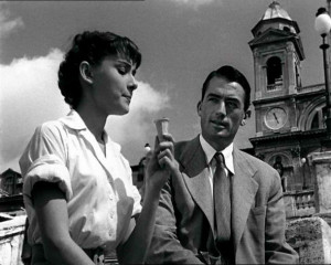 资料图片：赫本经典《罗马假日》精彩剧照(11)