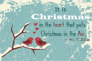 christmas in the heart christmas quote