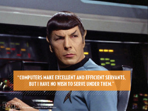 We're honoring late Star Trek actor Leonard Nimoy with the words we'll ...