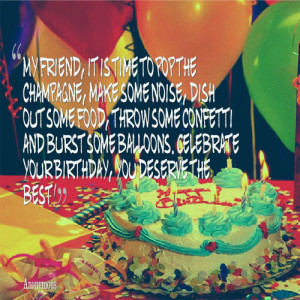 Birthday Quotes for Friends