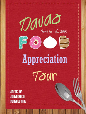 Excited for Davao Food Appreciation Tour 2013