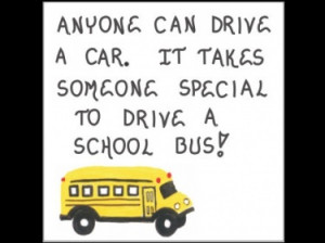 Magnet - Bus Driver- Schoolbus, operator appreciation, thank you quote ...