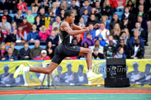 Christian Taylor, Triple Jump gold medalist, London 2012,