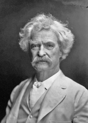 Samuel Langhorne Clemens (Mark Twain) as photographed by A F Bradley ...