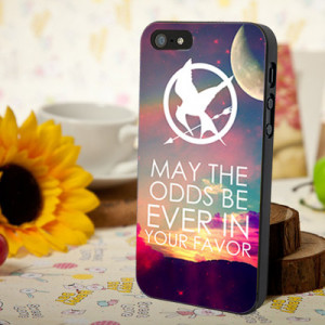 Hunger games quote case for iphone 4/4s, iphone 5, samsung galaxy s3 ...