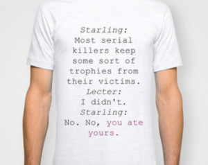 Starling Hannibal Lecter Silence Of The Lambs Movie Quote Cannibals