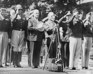 Dwight Eisenhower, George Patton, Harry Truman, Henry Stimson, Omar ...