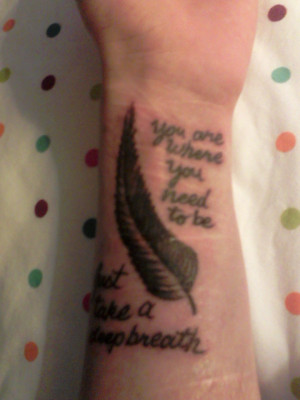 Strength Quote Tattoos Picture