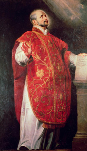 St. Ignatius of Loyola , por Peter Paul Rubens, anos 1600s.