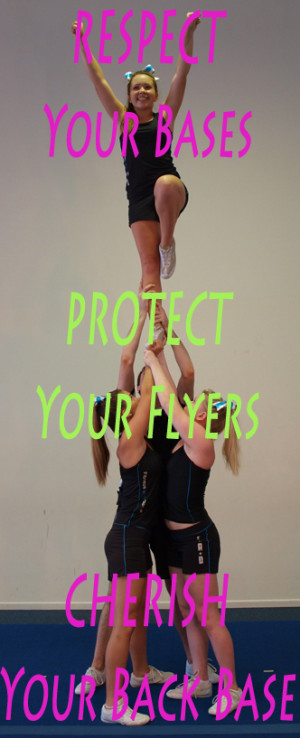 Cheer Quotes For Flyers Of cheer and dance!