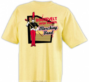 Marching Band Leader Shirt T-shirt Design