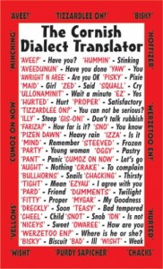 Cornish Dialect Tea Towel