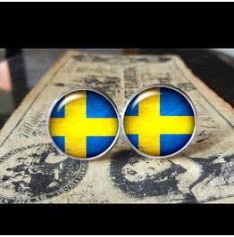 Sweden Flags World Collection Fifa World Cup Cuff Links Men,Weddings ...