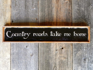 Rustic Country Sign, Signs and Sayings, Handmade Wood Signs, Indoor ...