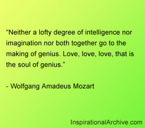 Neither a lofty degree of intelligence nor imagination nor both ...