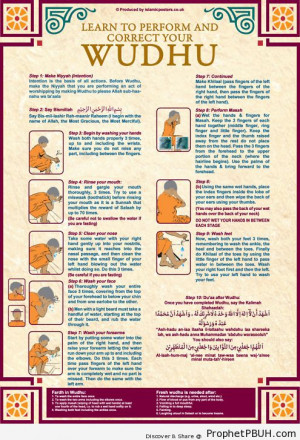 ... to perform wudhu (ablution) correctly. - Islamic Quotes, Hadiths, Duas