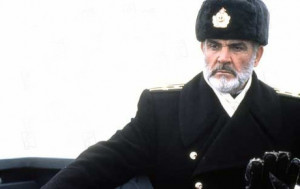 ... Connery as Captain Marko Ramius in The Hunt for Red October (1990