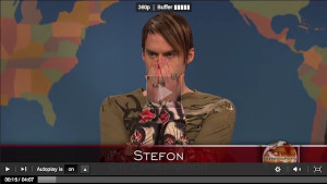 Stefon returns to Weekend Update on SNL