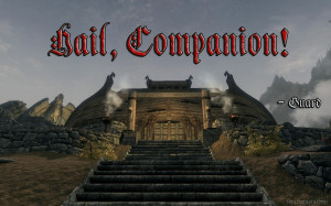 My cousins out fighting dragons, and what do I get? Guard Duty ...