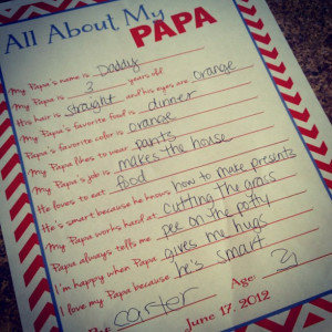 Love My Papa Quotes My favorite? 