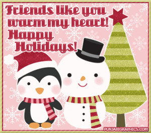 happy holidays friend wishing you a happy holiday