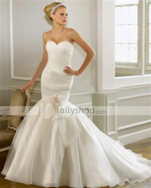 bridal-gown-wedding-dress-mermaid-court-sweetheart-satin-ruf-1045538 ...