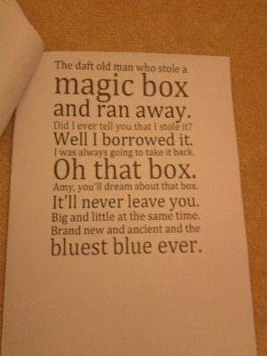 Doctor Who Wedding Quotes Remember the doctor amy!