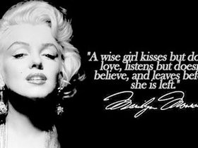 White Marilyn Monroe Photography Quotes Sayings Random Funny