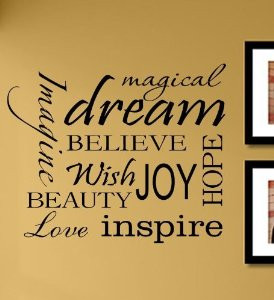 ... joy hope beauty love inspire vinyl wall decals quotes sayings words