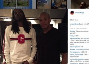 Snoop Dogg and Dr. Dre working on new music