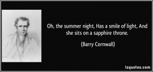 More Barry Cornwall Quotes