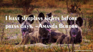 Amanda Burton Quotes