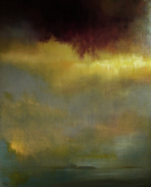 Saatchi Online Artist Maurice Sapiro; Painting, Raincloud Over Venice ...