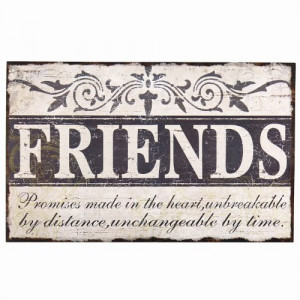 ... Sign Plaque – Home Decor Art with Inspirational Quotes FRIENDS,Great