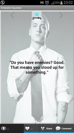 Eminem Quotes 'N' Videos