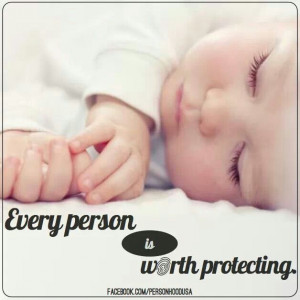 Every person is worth protecting