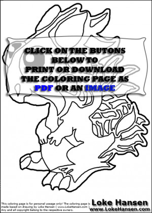 Dragonvale Dragons Coloring Pages This printable coloring sheet