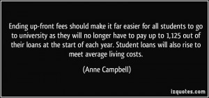 Ending up-front fees should make it far easier for all students to go ...